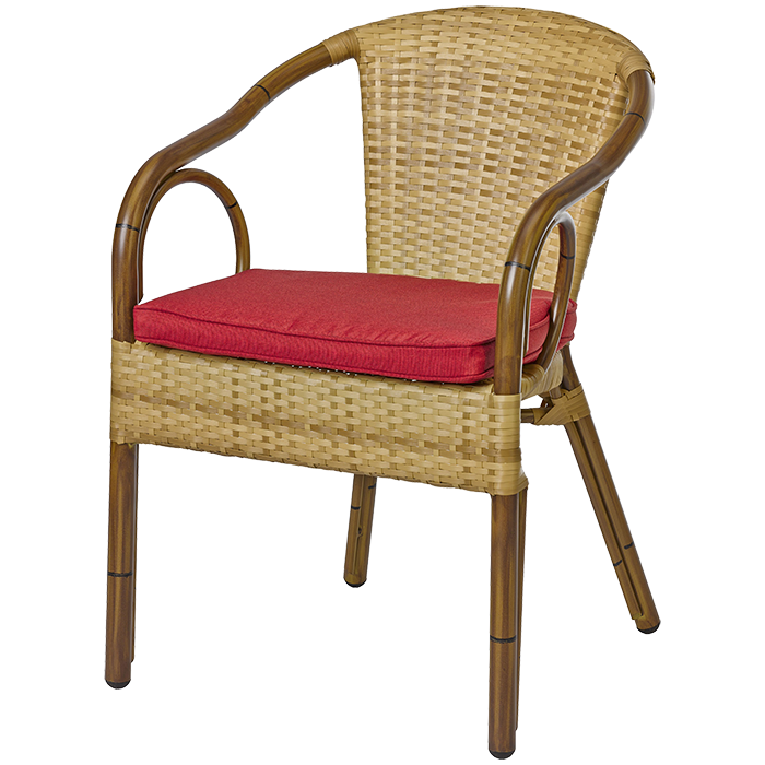 Ceres Sereno, karmstol med bambu-look - 4
