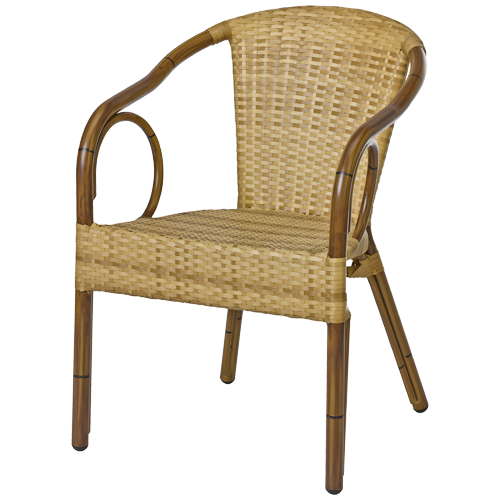 Ceres Sereno, karmstol med bambu-look - 2