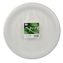 Papperstallrik "pure" Vit - Ø 29 cm