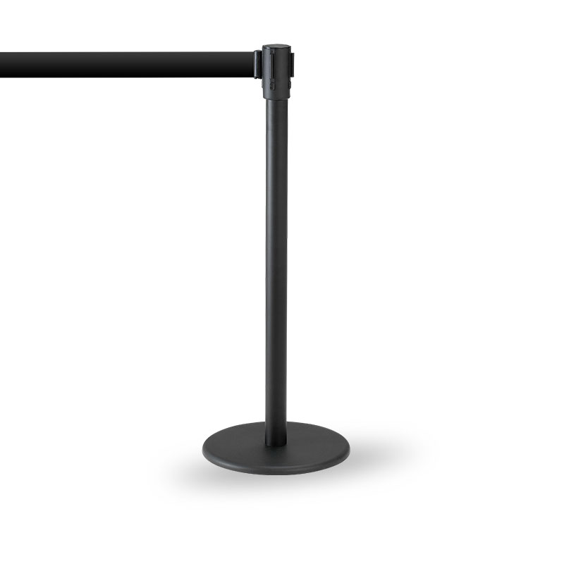 Köstolpe med band - SVART/ SVART