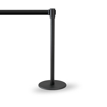 Köstolpe med band - SVART/ SVART