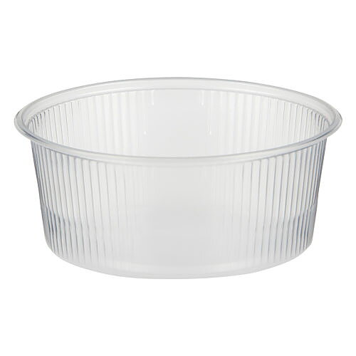 Förpackningsbehållare rund, klar - 200 ml