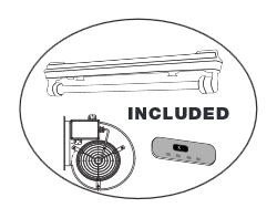 Fläktkåpa med motor  - Djup 90 cm - 2