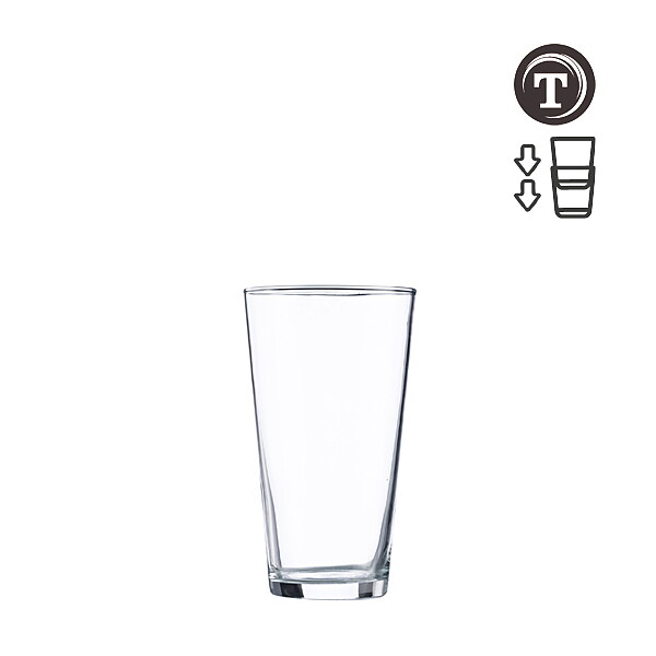 Drink- / ölglas Conil 47 cl, härdat glas 