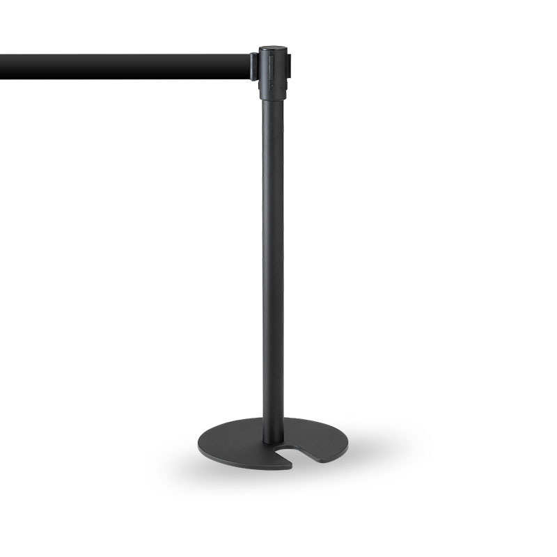 STAPELBAR Köstolpe med band - SVART/ SVART