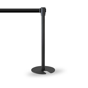 STAPELBAR Köstolpe med band - SVART/ SVART