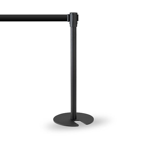 STAPELBAR Köstolpe med band - SVART/ SVART