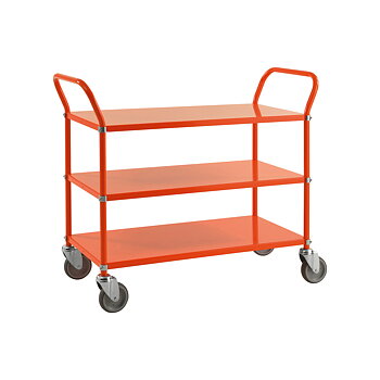 Hyllvagn, 3 plan - ORANGE