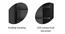 Drickakyl CEV425 BLACK, 372 liter,  svart