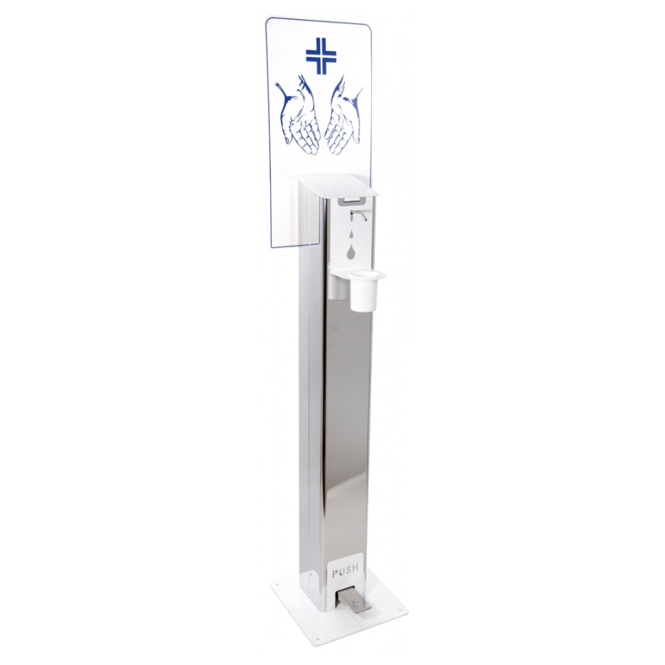 Dispenser Handdesinfektion med pedal