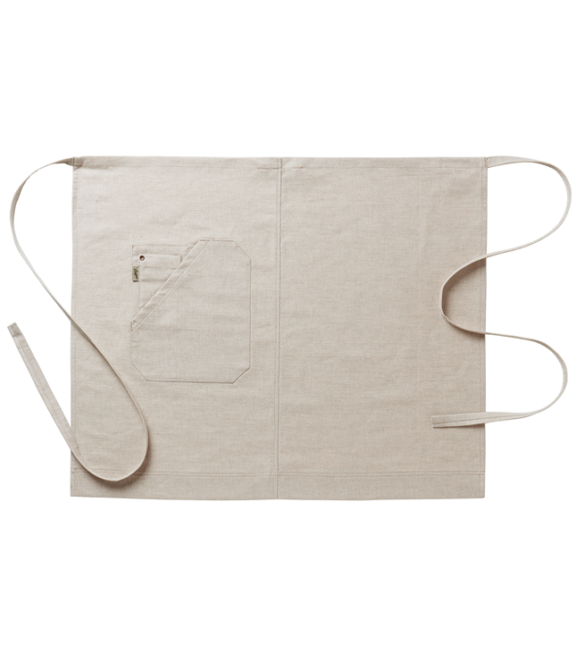 Midjeförkläde Beige 75x56 cm