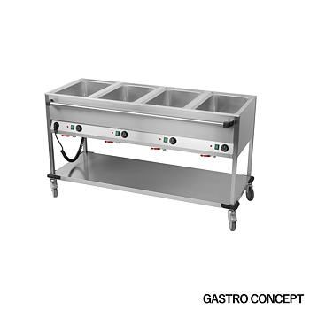 Vattenbad/Bain Marie, Station