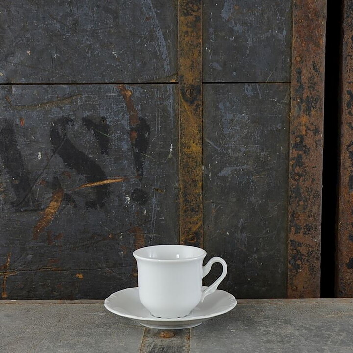 Kaffekopp med fat Constance  Ø 16 cl