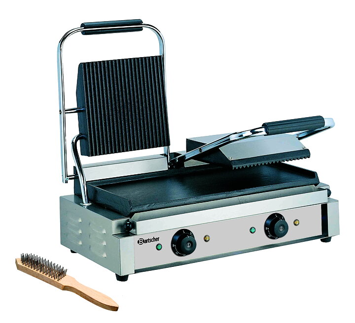 Klämgrill, räfflad och slät 3600 2GR