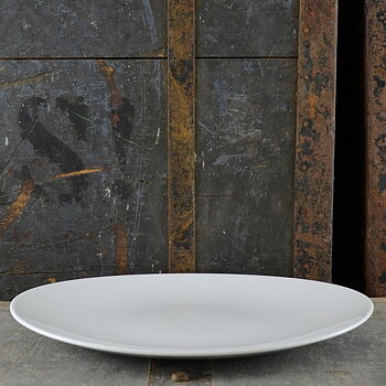 Tallrik Oval Rita Ø 30,5x26 cm