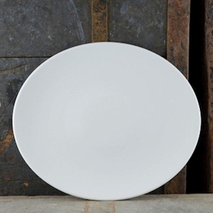 Tallrik Oval Rita Ø 30,5x26 cm