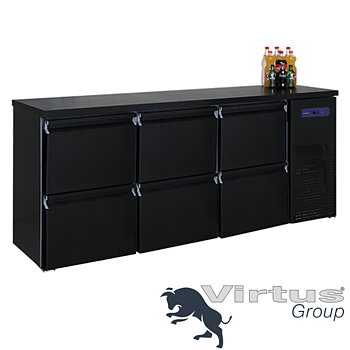 Back bar, 6 lådor, 500 liter