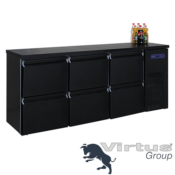 Back bar, 6 lådor, 500 liter