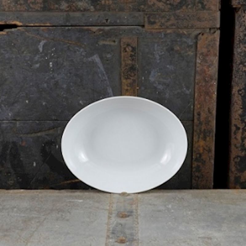 Oval Tallrik Djup Omega Ø 21x16 cm