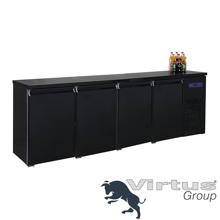 Back bar, 680 liter, 4 dörrar