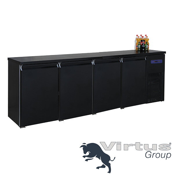 Back bar, 680 liter, 4 dörrar