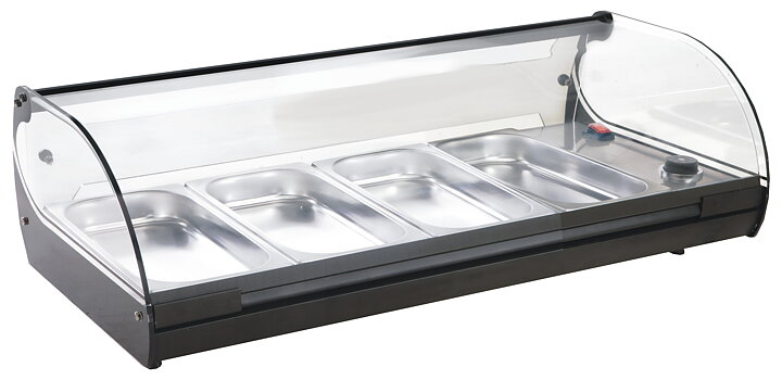 Värmevitrin Cristal 4