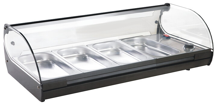 Värmevitrin Cristal 4