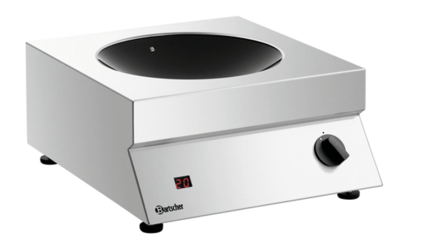Wokplatta, Induktionswok - 5 kW - 5