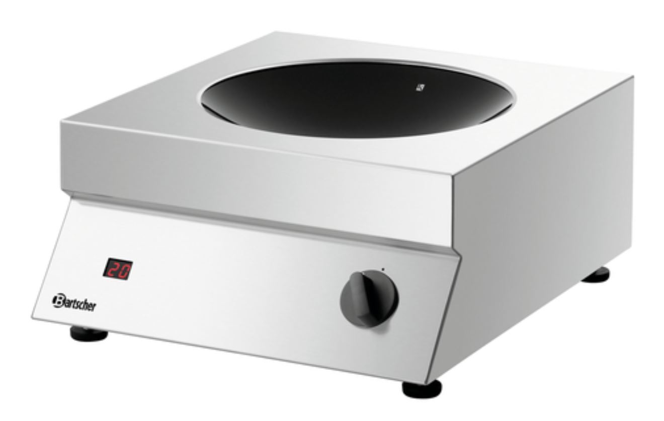 Wokplatta, Induktionswok - 5 kW - 6