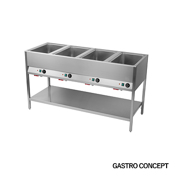 Vattenbad/Bain Marie, Station
