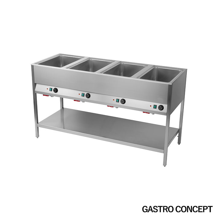 Vattenbad/Bain Marie, Station