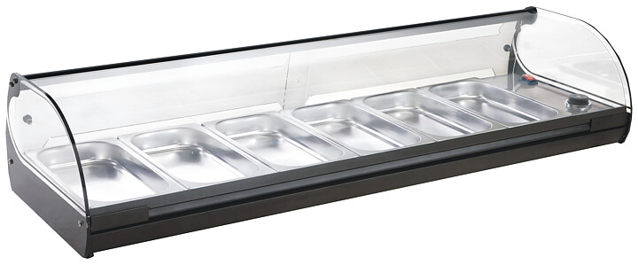 Värmevitrin Cristal 6