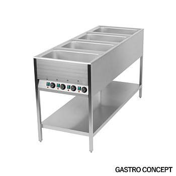 Vattenbad/Bain Marie, Station
