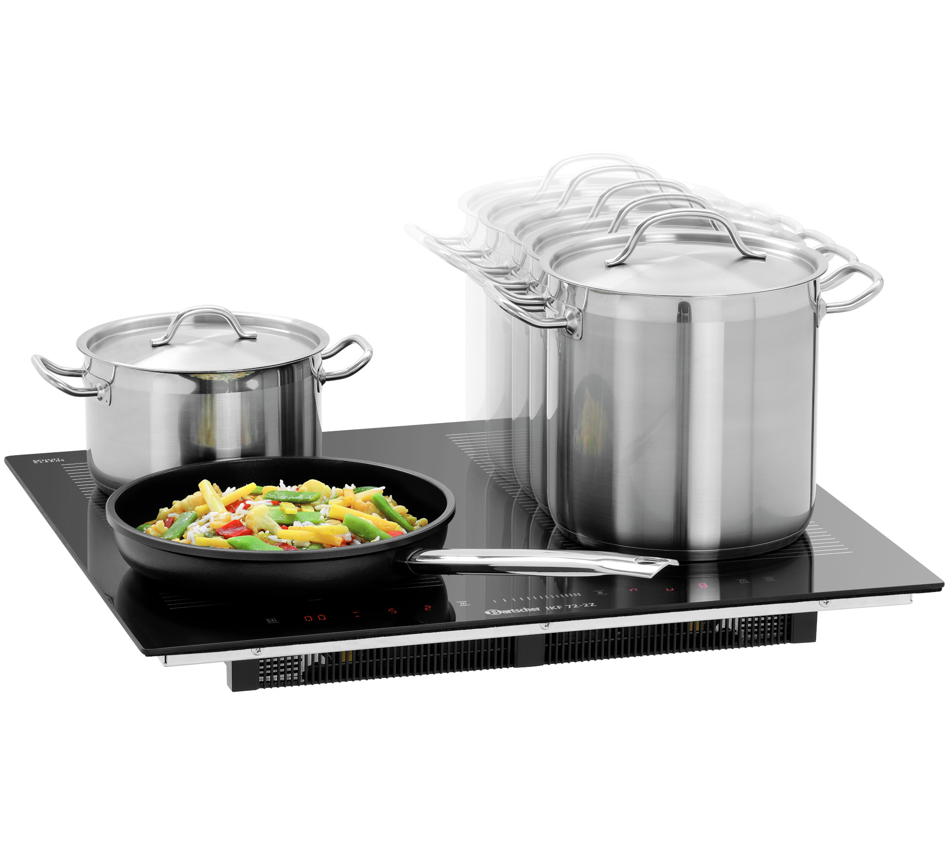 Induktionsspis för inbyggnad - 7,2 kW - 5
