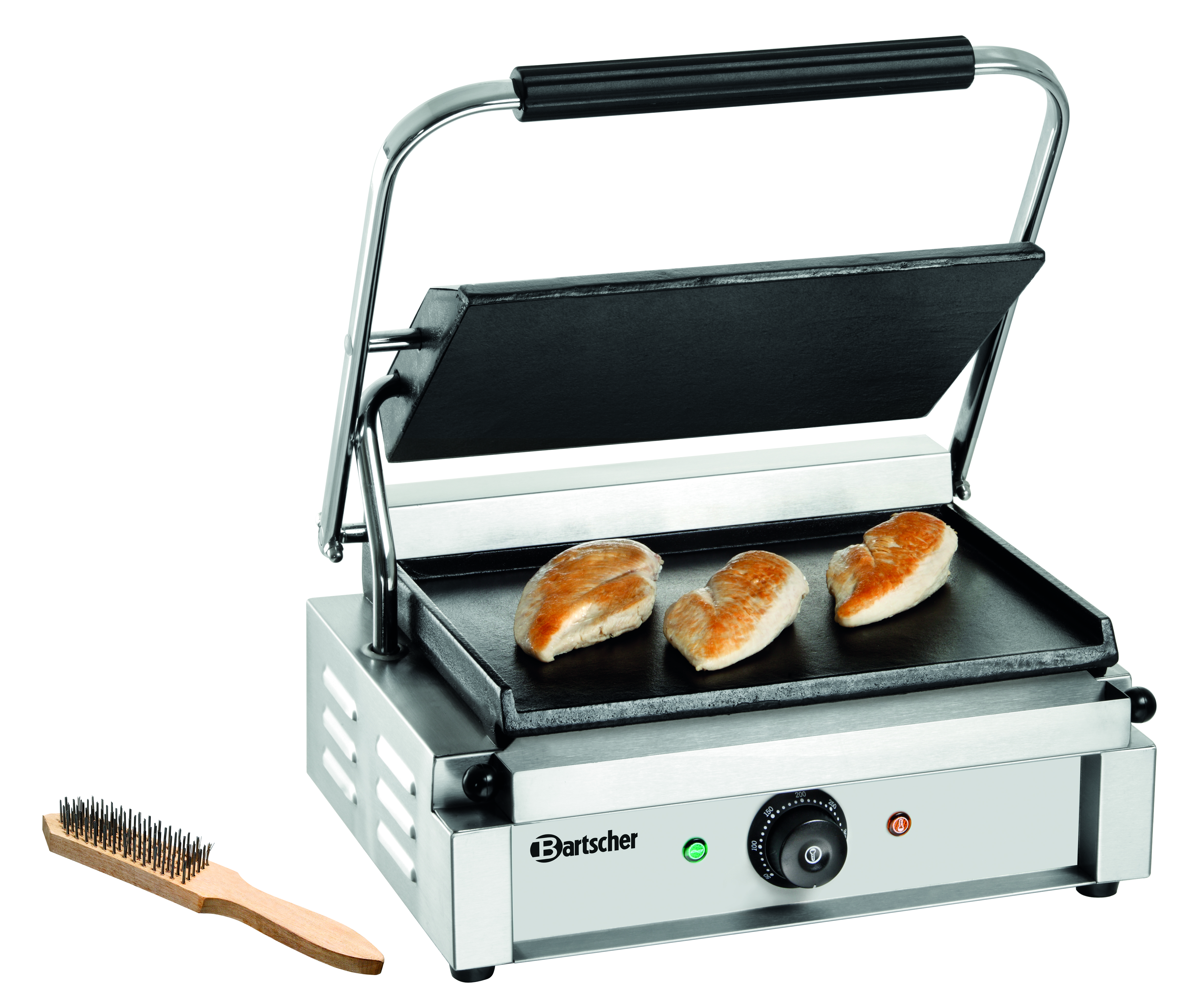 Klämgrill,  slät Panini 1G - 3