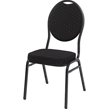 Bankettstol Monza Eco, antracit/svart 