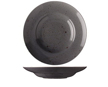 Pastatallrik Mörkgrå Ø 29,5 cm