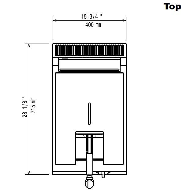 Fritös 12 liter - EVO700 - 4