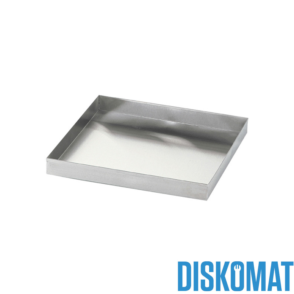 Spillback Rostfri - för 46x46 cm
