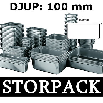 GN Kantiner - STORPACK - Djup 100 mm