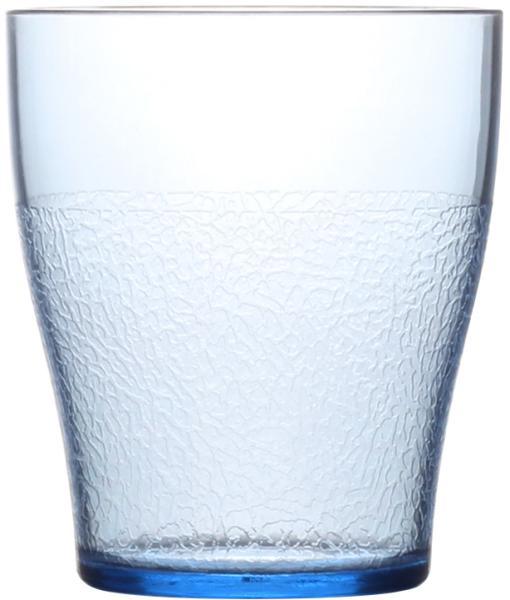 Glas elegant Progress 28 cl, bisfenolfritt, ljusblå - 2