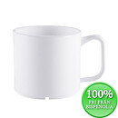 Mugg Progress 30 cl, ett handtag, bisfenolfri, vit