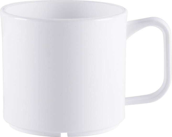 Mugg Progress 30 cl, ett handtag, bisfenolfri, vit