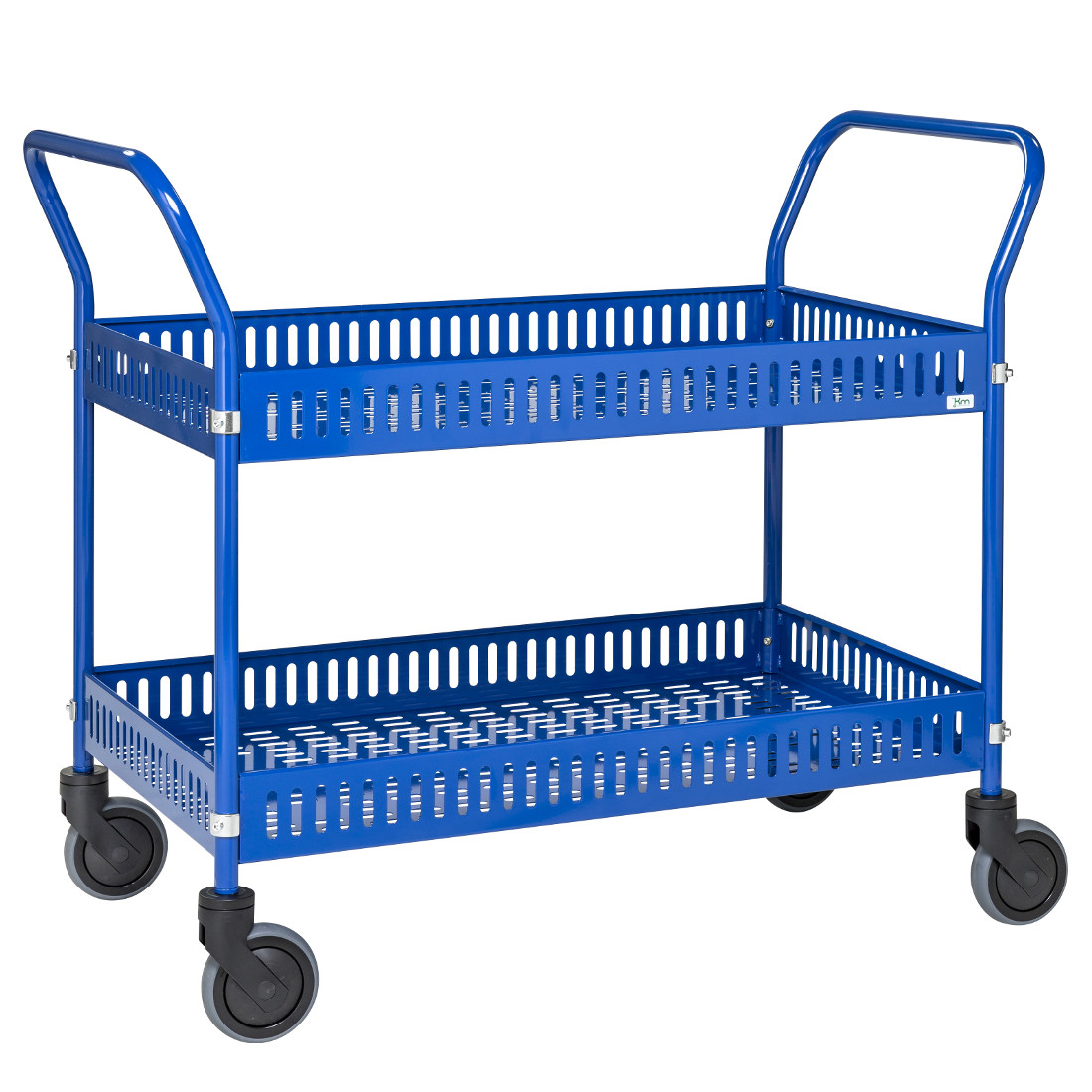 Bordsvagn, med sarg - Blå