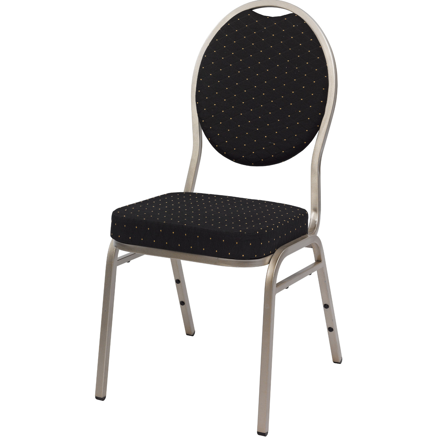 Bankettstol Monza Plus, champagne/svart