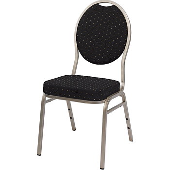 Bankettstol Monza Plus, champagne/svart