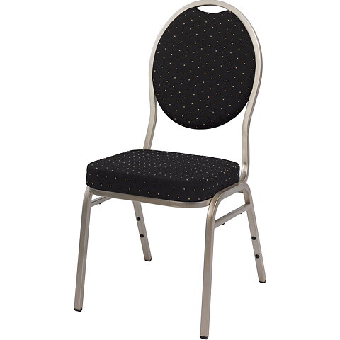 Bankettstol Monza Plus, champagne/svart