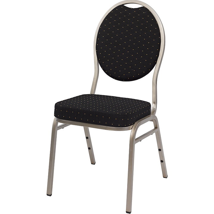 Bankettstol Monza Plus, champagne/svart