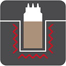 Chokladkrämsvärmare / Nougatvärmare 1 liter