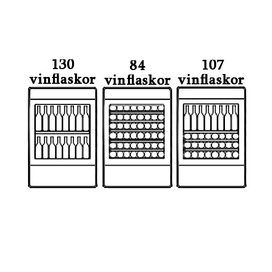 Vinkyl I.AM 1200, Ivory med svart kant